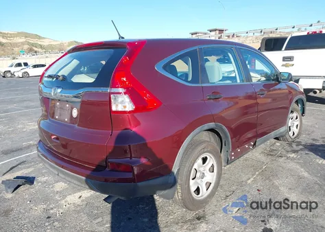 2015 Honda Cr-V Lx z USA, uszkodzony, nr VIN 2HKRM3H31FH514866